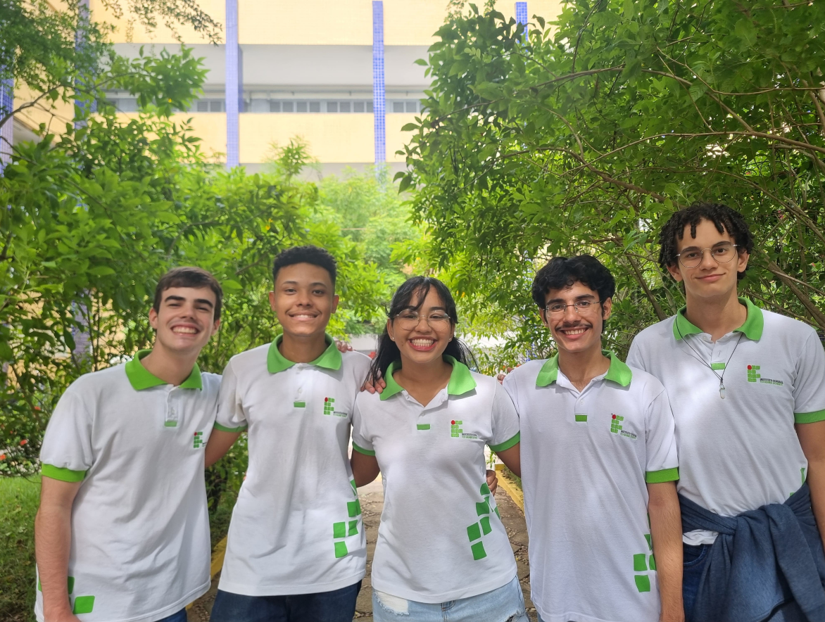 Foto dos integrantes da equipe Potiguaras
